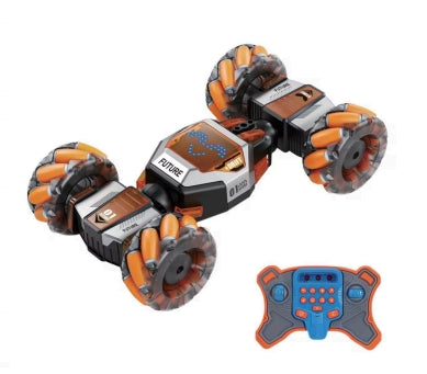 Future RC Stunt Car - Gesture Sensing Watch Remote Control with LED Lights