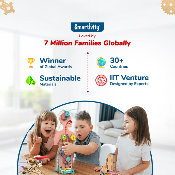 Smartivity Mini Football – Build & Play DIY STEM Activity Kit