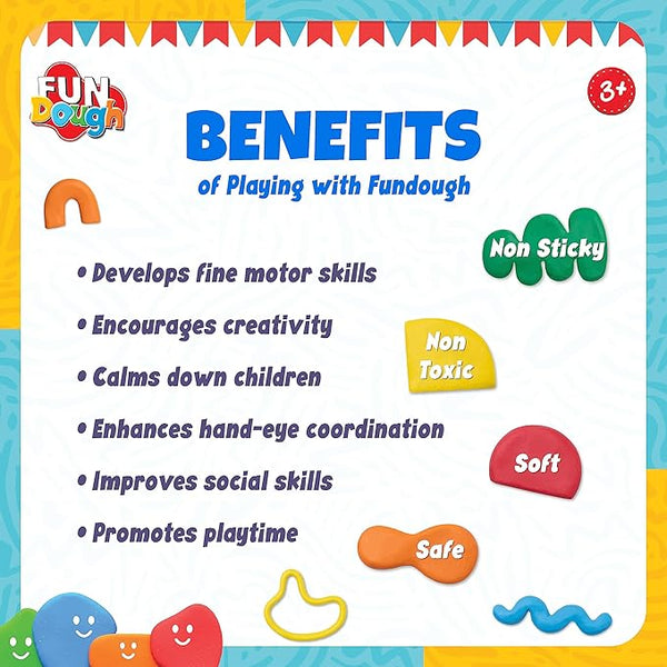 Funskool Fun Doh Fun Workshop Set - Under the Sea (3 Tubs)