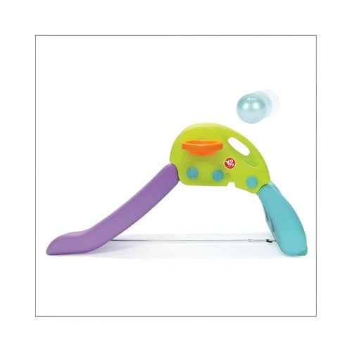 3-in-1 Kids Indoor Climbing, Basketball & Slide