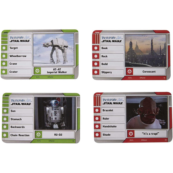 Pictionary Air Star Wars Edition | Family Drawing Game with Light Pen & App