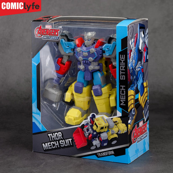 Marvel Avengers Mech Strike – Thor Mech Suit Transforming Figure