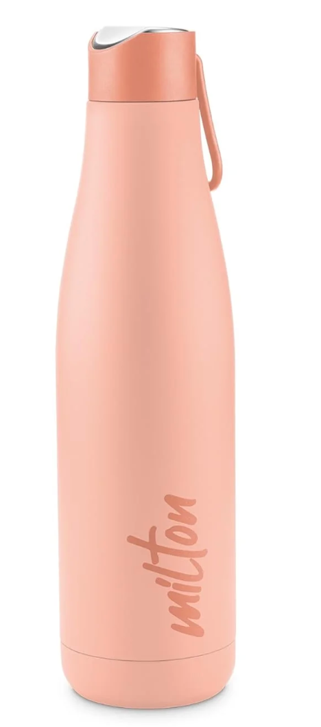 Milton Fame 1000 Stainless Steel Insulated Water Bottle 880ml - Peach