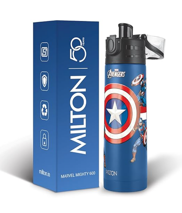 Milton Marvel Mighty 600 Vacuum Insulated Kids Water Bottle 500ml