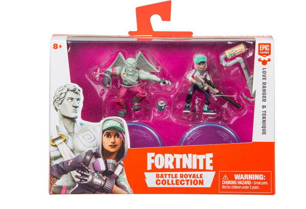 Fortnite Battle Royale Collection – Love Ranger & Teknique 2-Pack Action Figures
