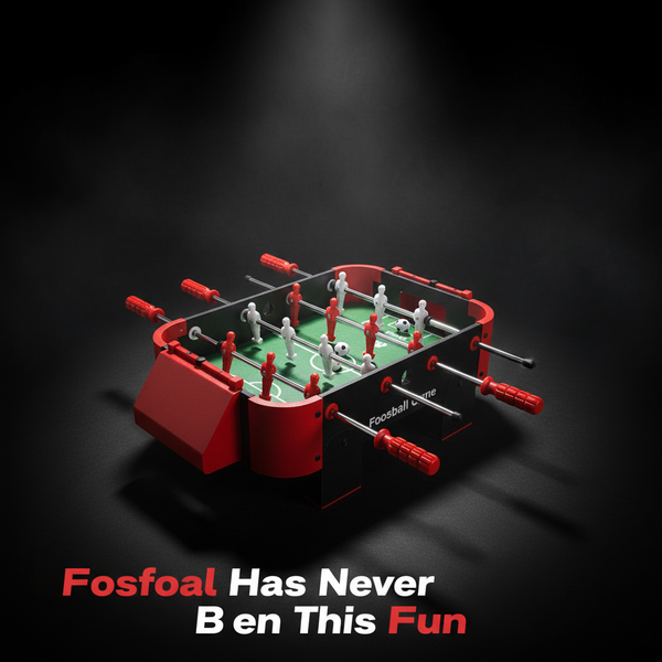 Simarr 3 in 1 Table Top Foosball Game Small studio product shot
