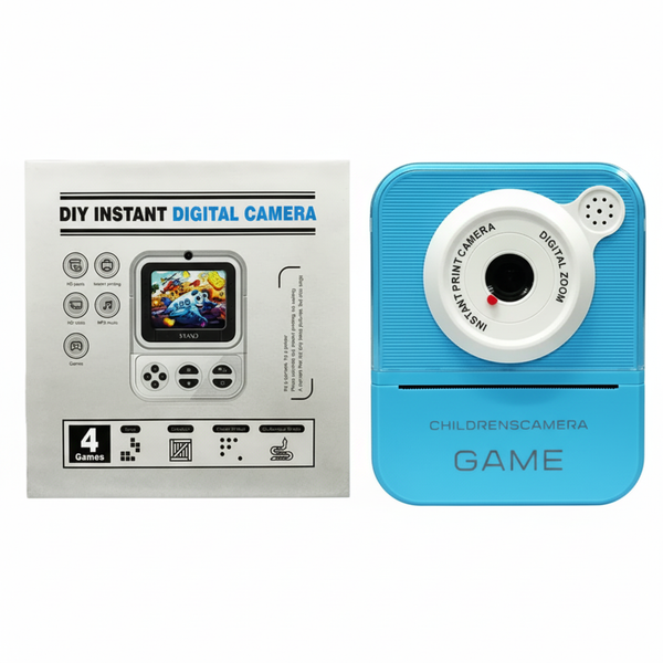 DIY Instant Digital Camera - Blue color
