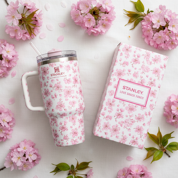 Stanley White Floral - Flat Lay