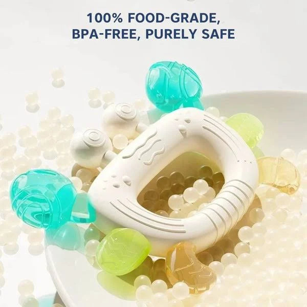 Crab Easy Grip Silicone Teether