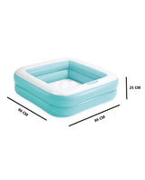 Intex Wet Set Square Inflatable Baby Pool – 86cm x 86cm x 25cm