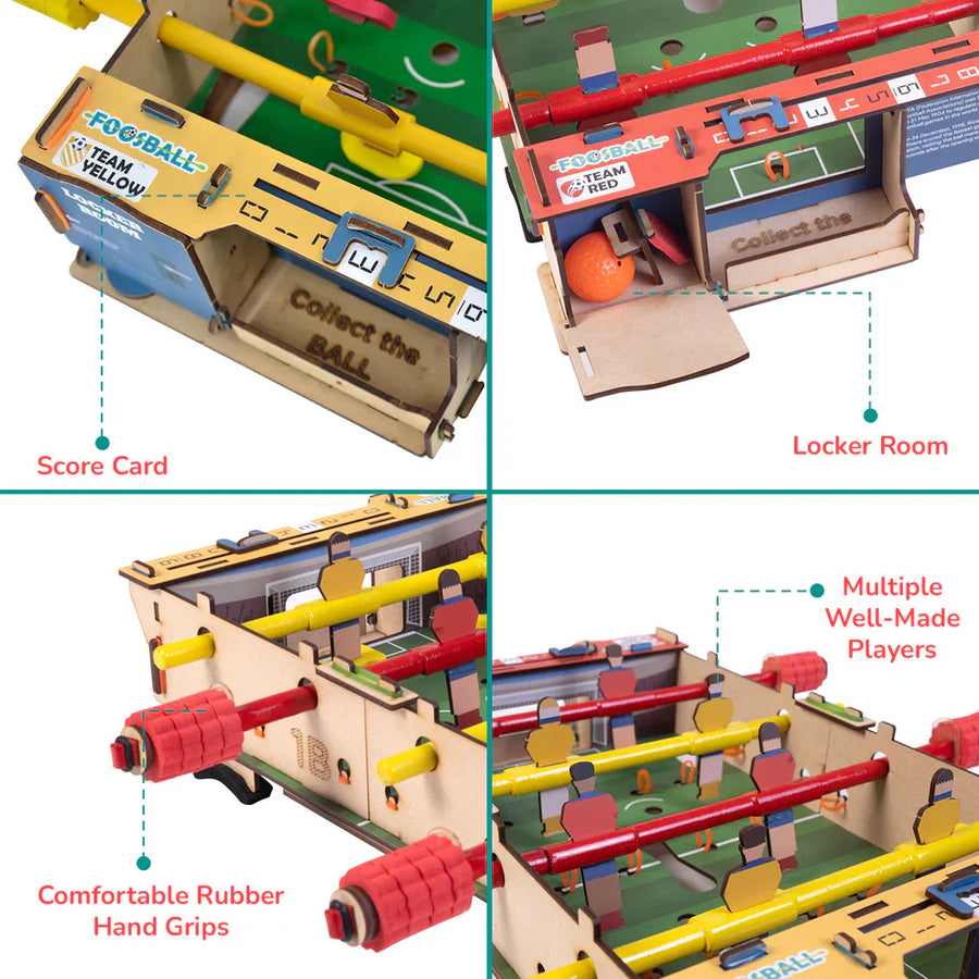 Smartivity Foosball DIY STEM Activity Kit – Build & Play Table Football Game