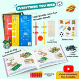 Smartivity Foosball DIY STEM Activity Kit – Build & Play Table Football Game