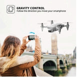 4DRC 4D-V2 WiFi Drone | Motion Camera | Voice Control | Foldable Mini Quadcopter