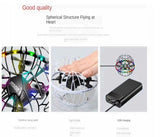 Magic Ball Globe Drone - Spherical RC Aircraft with LED Lights