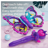 Glitter Butterfly Quadcopter Drone with Gravity Sensing Remote