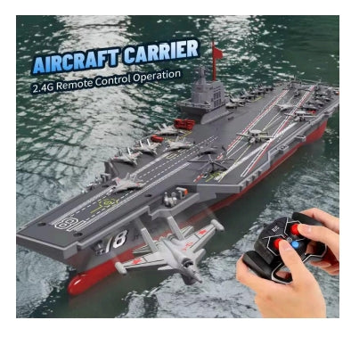 RC Aircraft Carrier - 2.4G Remote Control Simulation Warship