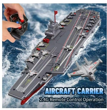RC Aircraft Carrier - 2.4G Remote Control Simulation Warship