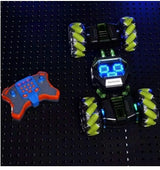 Future RC Stunt Car - Gesture Sensing Watch Remote Control with LED Lights