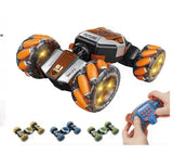 Future RC Stunt Car - Gesture Sensing Watch Remote Control with LED Lights