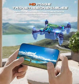 YP18 Fold Drone - Wristwatch Remote Control with HD Camera & Gravity Control