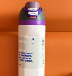 Owala FreeSip Insulated Water Bottle - color Dreamy Field.