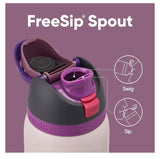 Owala FreeSip Insulated Water Bottle - color Dreamy Field.