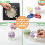 Latte Candle Making Kit by Kalakaram