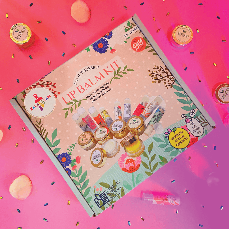 DIY Lip Balm Kit by Kalakaram