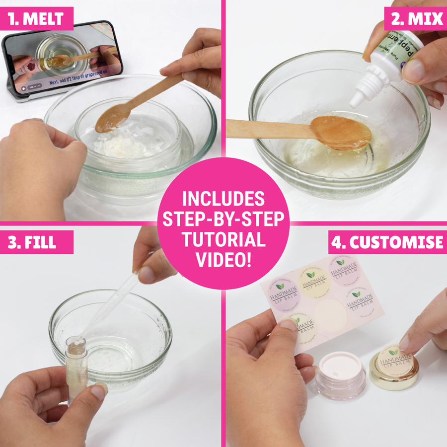DIY Lip Balm Kit by Kalakaram