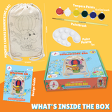 Paint Your Own Drawstring Bag Kit by Kalakaram