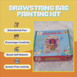 Paint Your Own Drawstring Bag Kit by Kalakaram