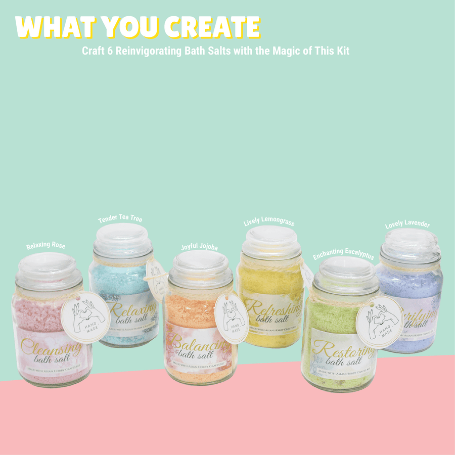 DIY Bath Salt Making Kit by Kalakaram