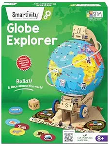 Smartivity Globe Trotters – Build & Race Around the World STEM Kit