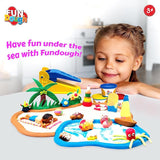 Funskool Fun Doh Fun Workshop Set - Under the Sea (3 Tubs)