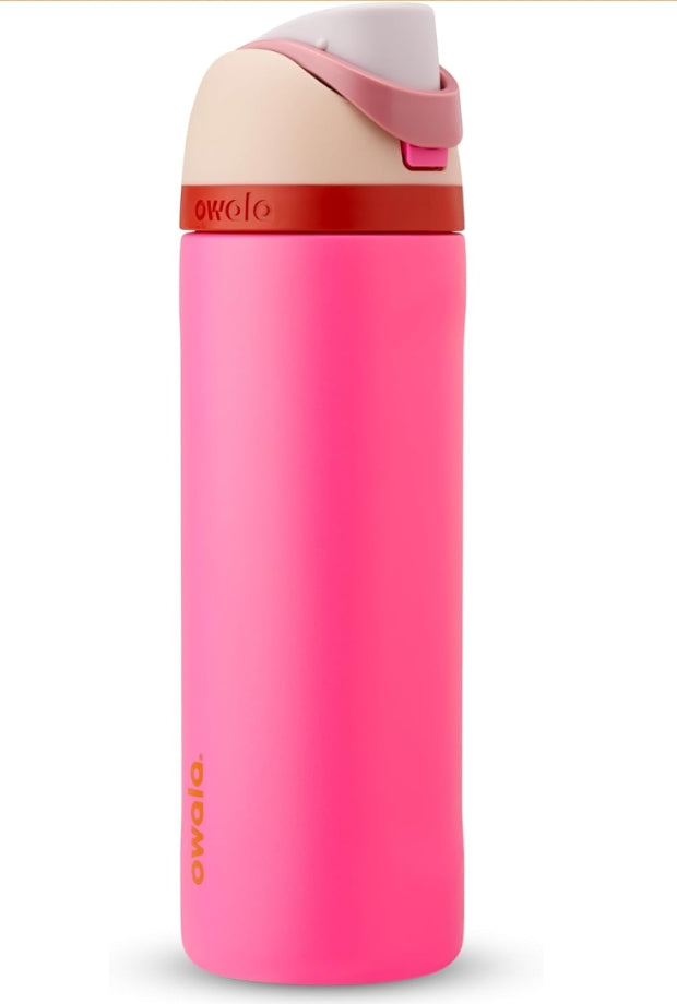 Owala FreeSip water bottle pink