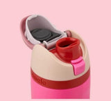 Owala FreeSip features - leak proof and push button opening