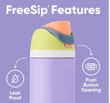 Owala FreeSip lid close-up pink