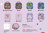 Game On Lunchbox - BPA free, leak proof, easy carry handle, ages 5+