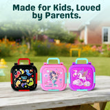 Smart section lunch box open showing 3 stainless steel compartments and spoon
