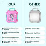 Our vs Other comparison - SUS304 stainless steel interior, leak-resistant silicone seal, BPA-free