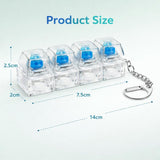 Mechanical Keyboard Switch LED Stress Relief Keychain