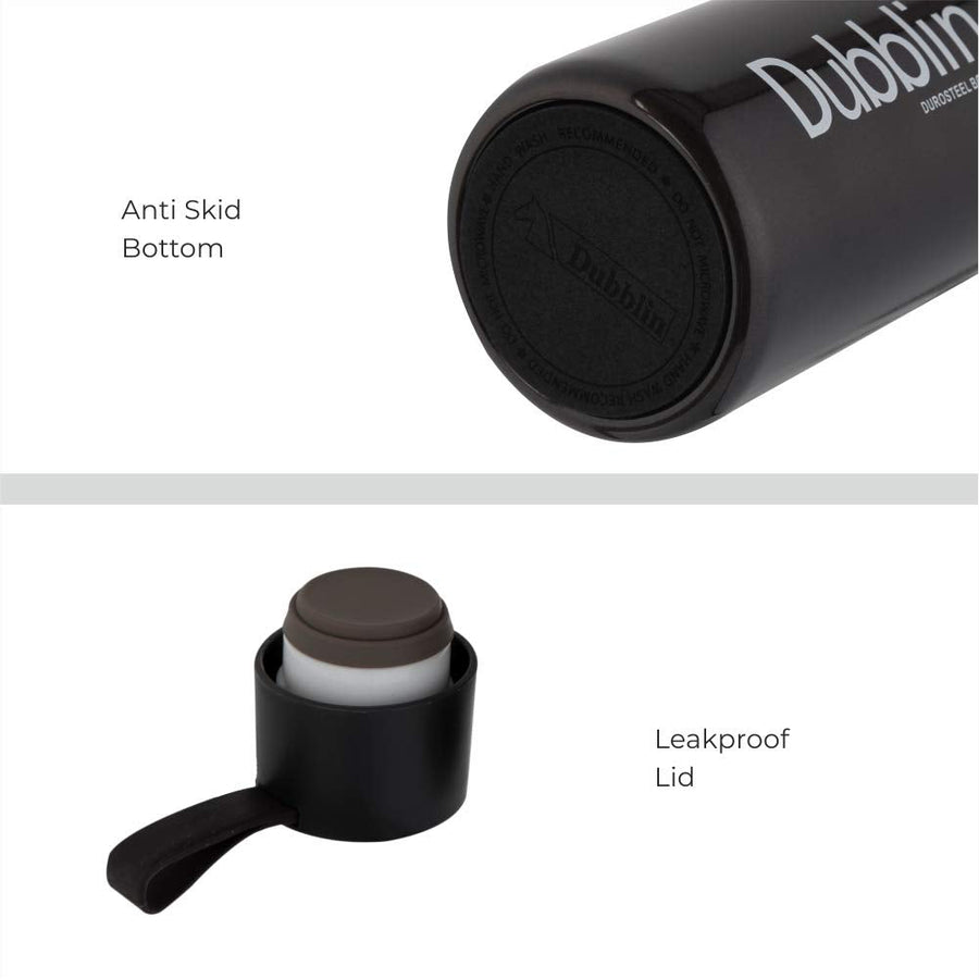 Dubblin Dolphin 550 Vacuum Insulated Steel Water Bottle 550ml