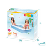 Wet Set Collection Inflatable Kids Swimming Pool