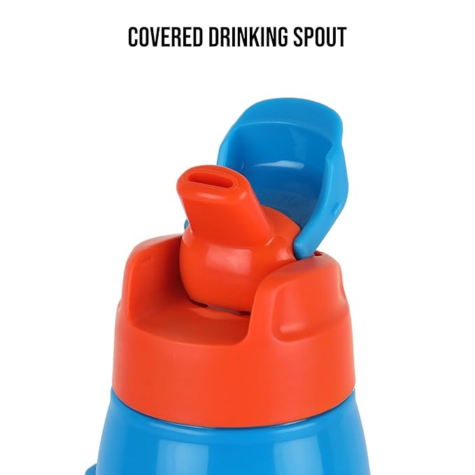 Cello Puro Steel-X Hydrakid 400 Hot Wheels Kids Insulated Bottle 400ml