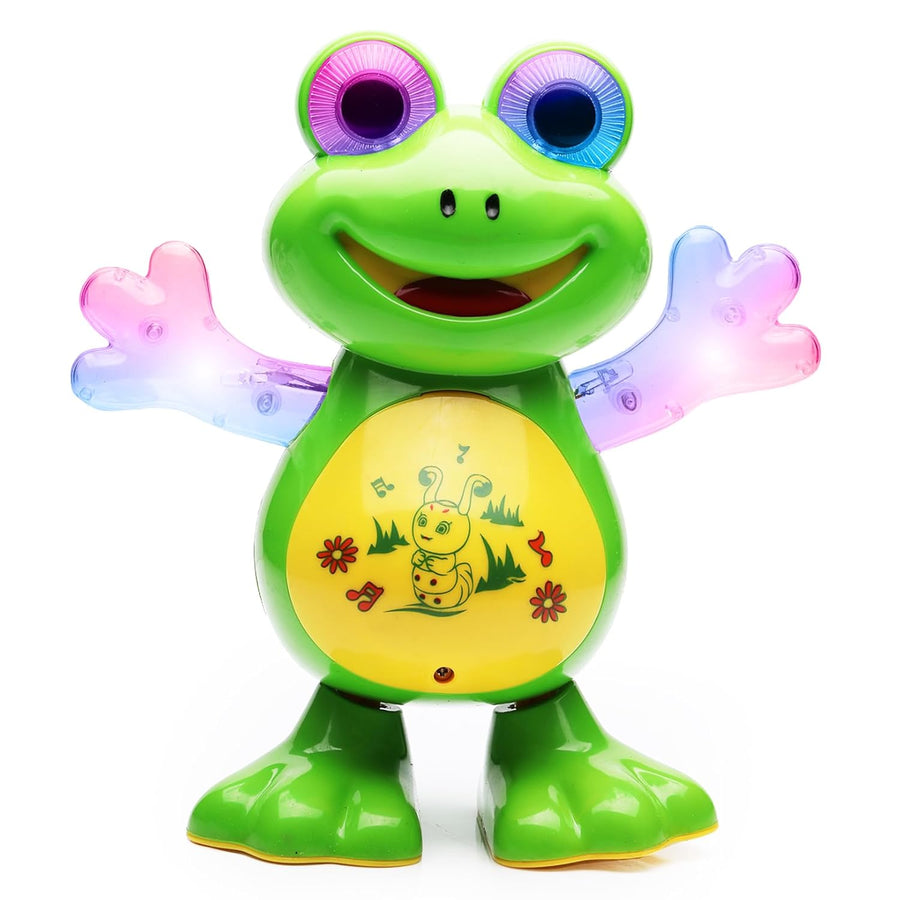 Dancing Frog Toy – Light Up Eyes, Music & Rhythmic Movement for Kids