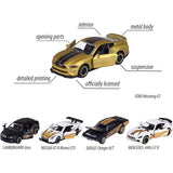 Majorette Limited Edition Gold & Black 5-Pack Die-Cast Cars - Series 9