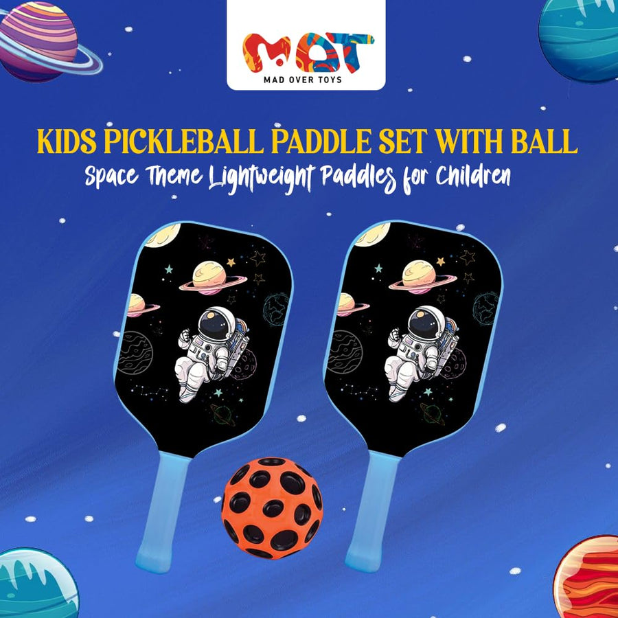 Simarr Space Adventure Pickleball Set for Kids