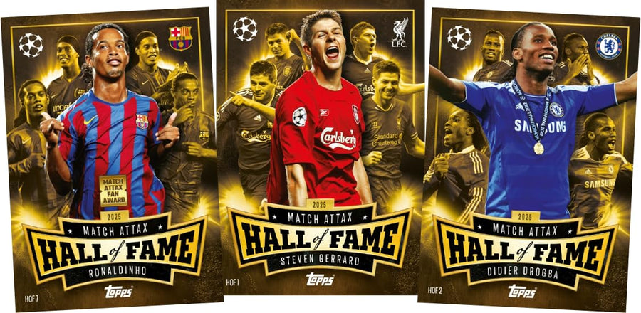 Topps Match Attax Gladiators Warriors Mega Pack #2 – Season 2025/26 | 81 Cards with 3 Exclusive Gladiator LE Cards