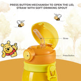 Cello Ever Pop Kids Stainless Steel Insulated Flask 500ml, Yellow