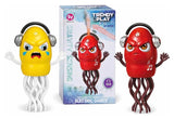 Hong Jie Trendy Play Gravity Sensing Electric Dance Jellyfish Toy with Light, Music & Mist Spray
